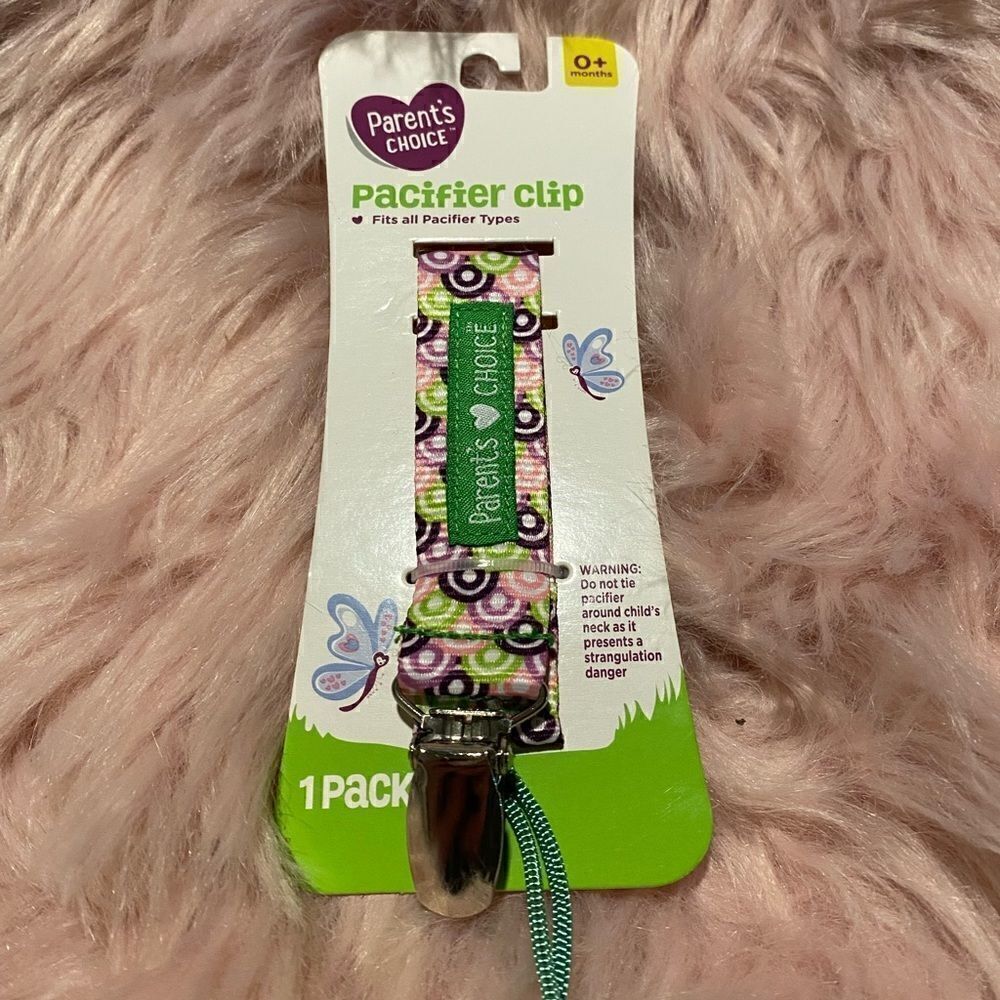 Parents Choice Pacifier Clip 0+ months